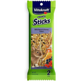 Vitakraft Small Pet 2 Sticks VitaKraft Wild Berry & Honey Flavor Crunch Sticks